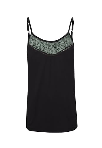 Protest Damen Spaghetti Top PRTJAKARTA True Black L/40 von Protest