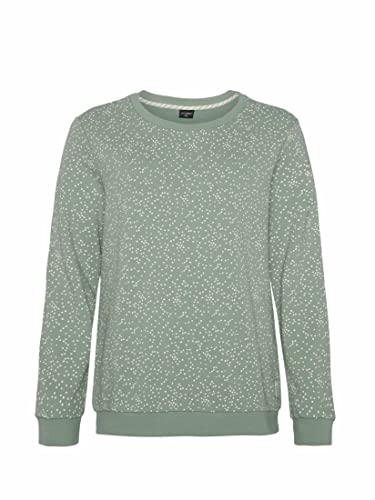 Protest Damen Prtxuno Sweatshirt, Green Baygreen, 42 von Protest