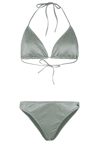 Protest Damen Prtkadina Bikini, Glass Bottlegreen, L von Protest