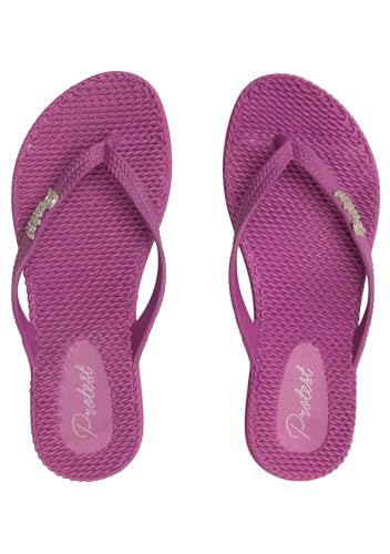 Protest Damen x Flache Sandale, Wild Berry, 39 EU von Protest