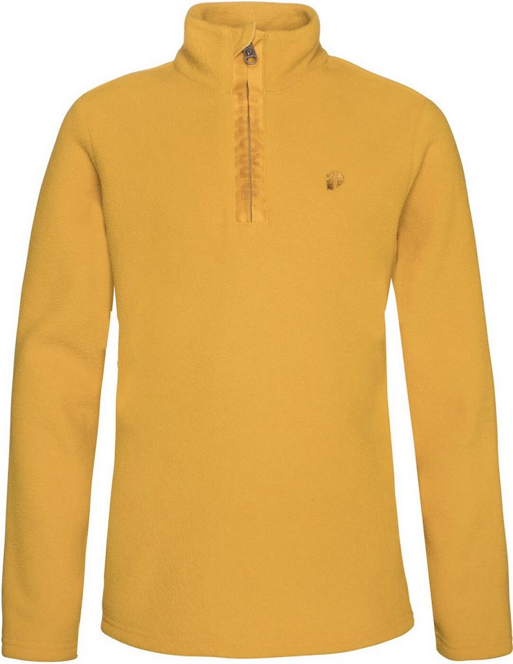 Protest Fleecejacke PERFECTY JR 1/4 zip top Dark Yellow von Protest