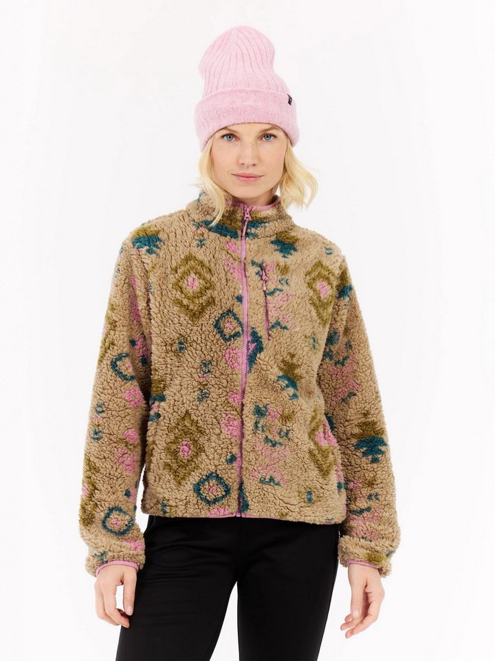 Protest Fleecejacke PRTAdele outdoor full zip top Vintage Pink von Protest