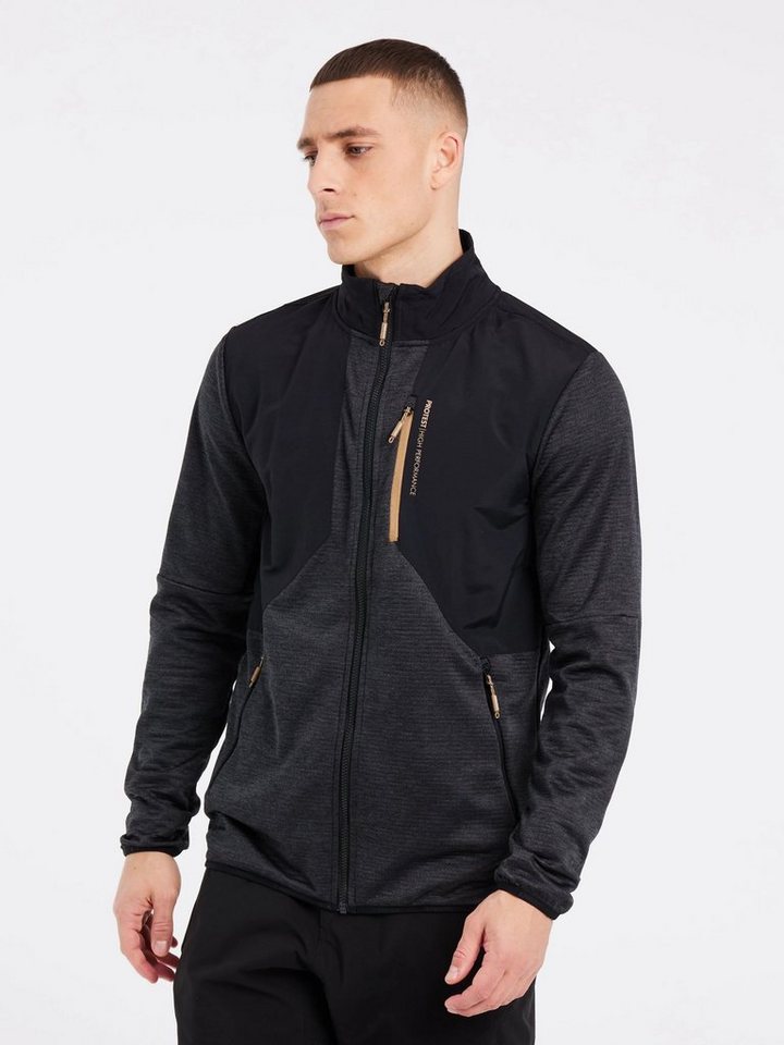 Protest Fleecejacke PRTCAIT fullziptop True Black von Protest