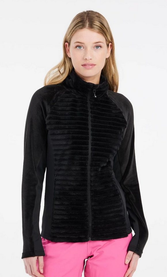 Protest Fleecejacke Protest Weiche Fleece-Jacke Prtdelay schwarz von Protest