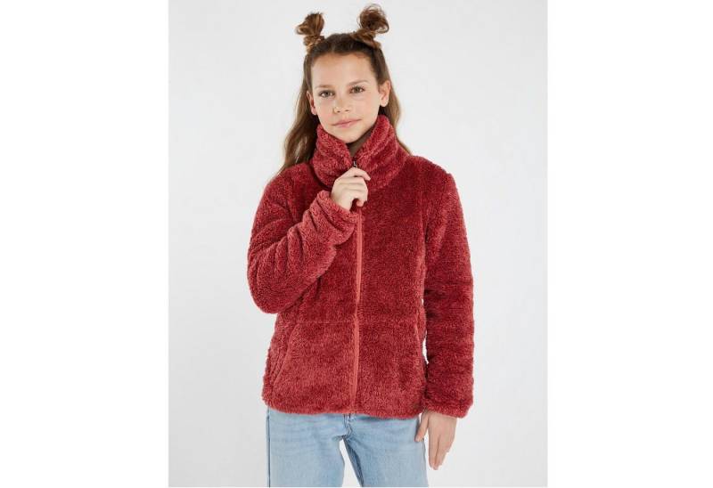 Protest Fleecejacke RIRI JR full zip top Rusticrust Fleecejacke rot von Protest