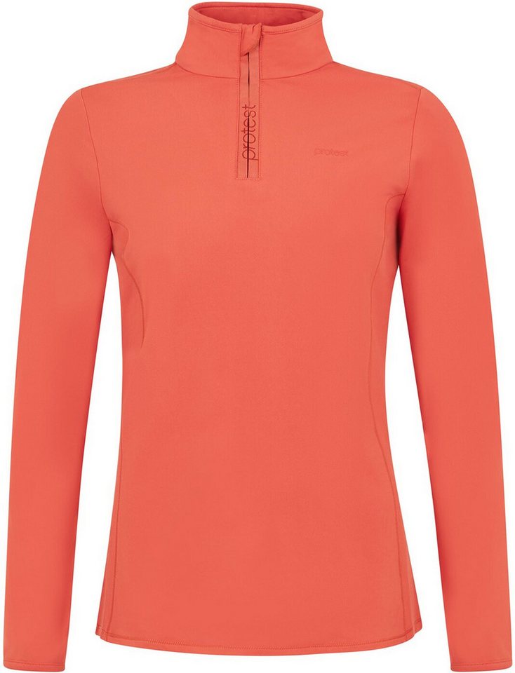 Protest Fleecepullover FABRIZ 1/4 zip top Tosca Red von Protest