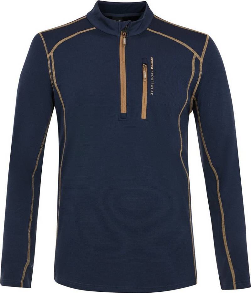 Protest Fleecepullover PRTKURANO 1/4 zip top Blue Nights von Protest