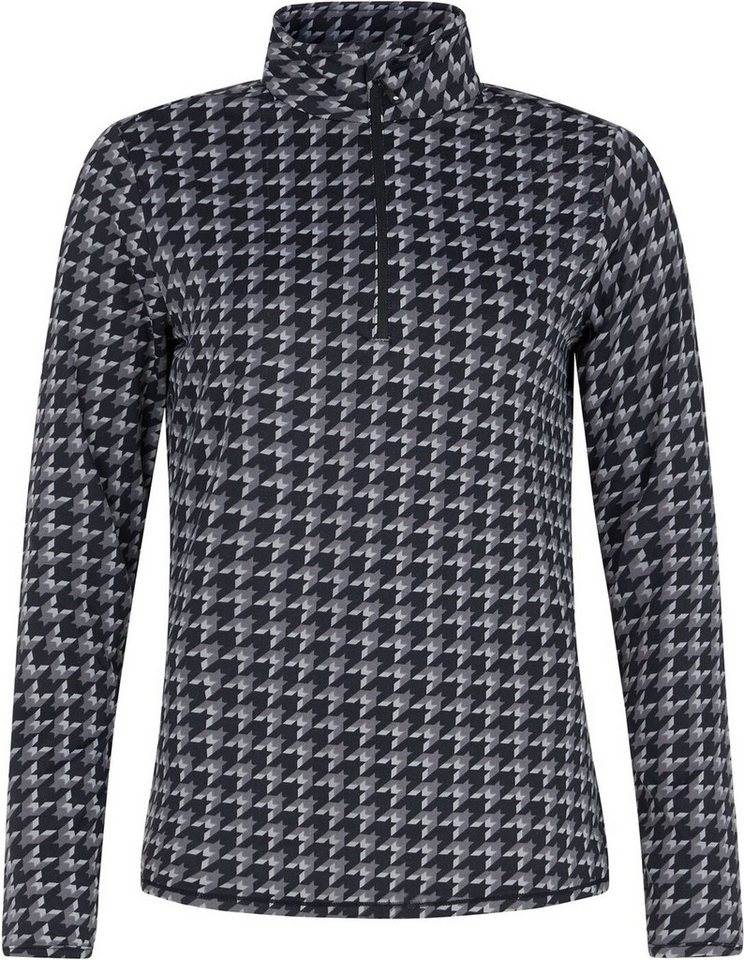 Protest Fleecepullover PRTNOON 1/4 zip active top True Black von Protest