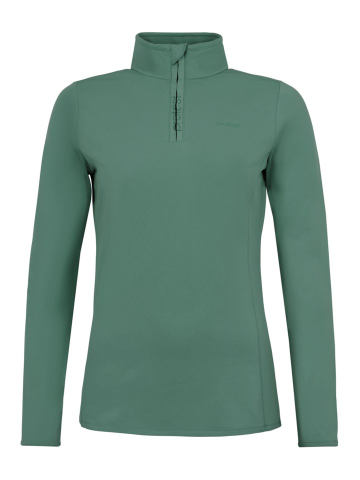 Protest Fleecepullover REFABRIZ 1/4 zip top Evergreen von Protest