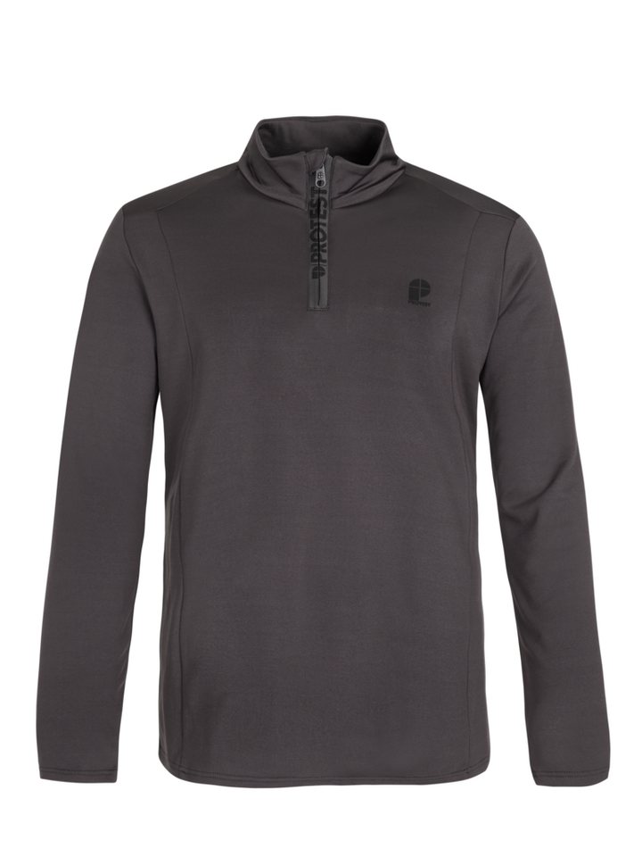 Protest Fleecepullover REWILL 1/4 zip active top Deep Grey von Protest