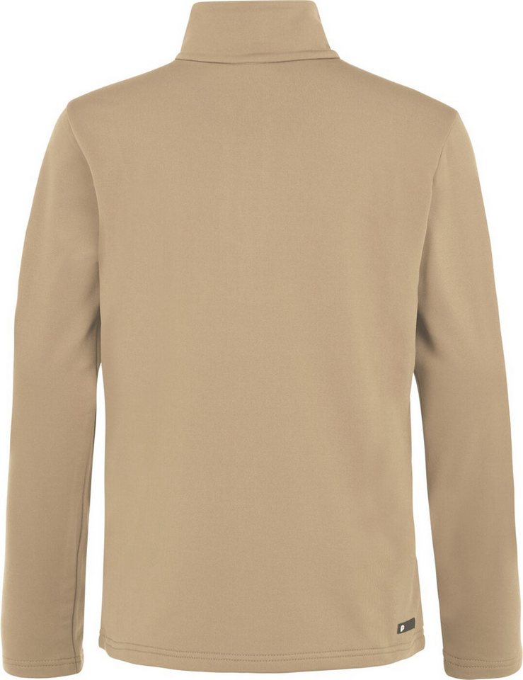 Protest Fleecepullover REWILLOWY JR 1/4 zip active top BambooBeige von Protest
