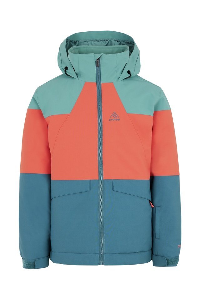 Protest Funktionsjacke PRTKIWI JR snowjacket Crocodile Green von Protest