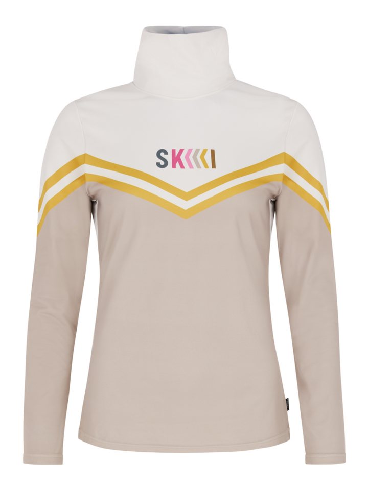 Protest Funktionsshirt PRTMERCI 1/4 zip active top BAMBOOBEIGE von Protest