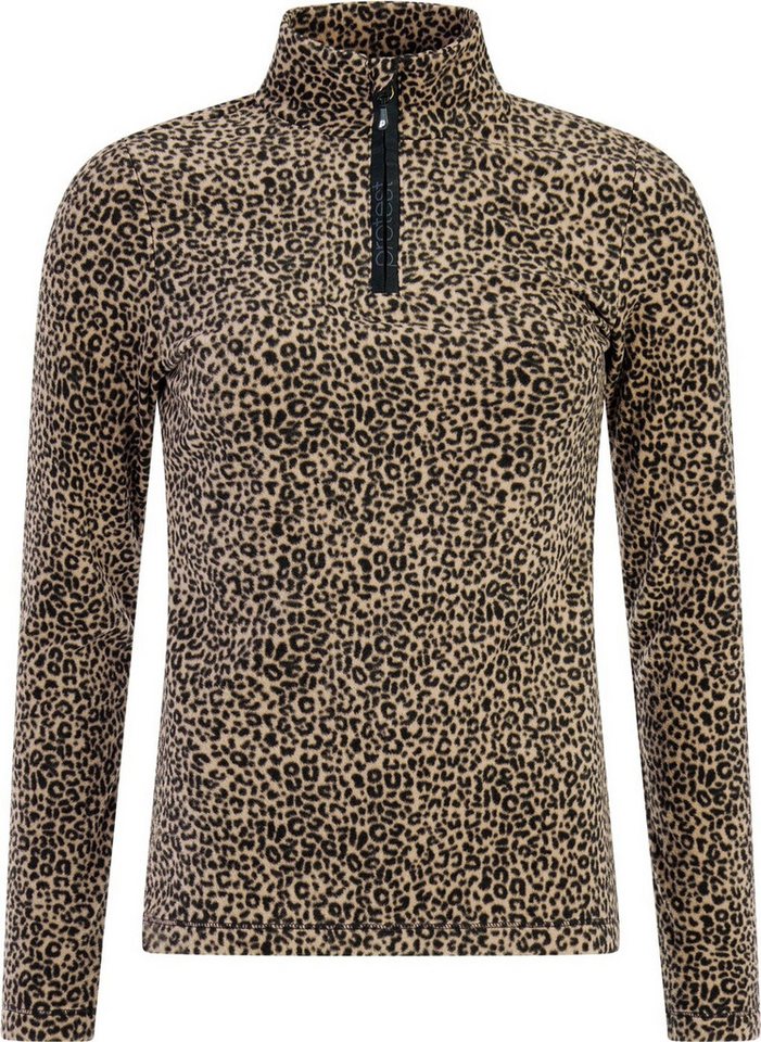 Protest Funktionsshirt PRTRefuzzy 1/4 zip active top TRUE BLACK von Protest