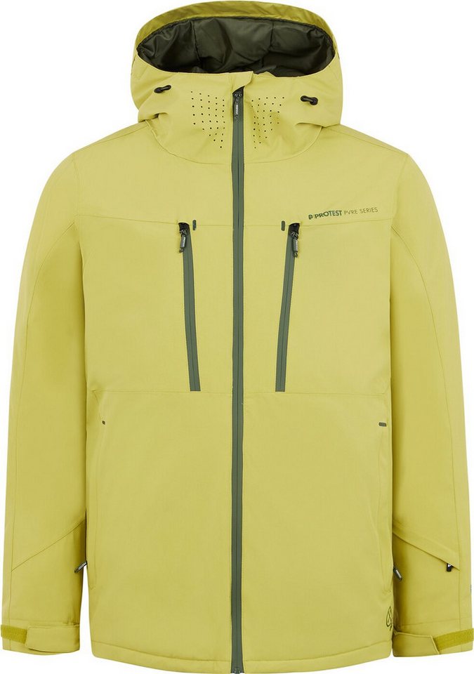 Protest Hardshelljacke PRTTIMO 23 snowjacket SPLITPEA GREEN von Protest