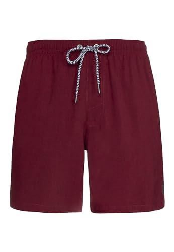 Protest Herren Davey Badehose, Red Sangria, 50 von Protest