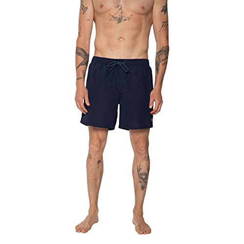 Protest Herren Faster Badehose, Ground Blue, 50 von Protest