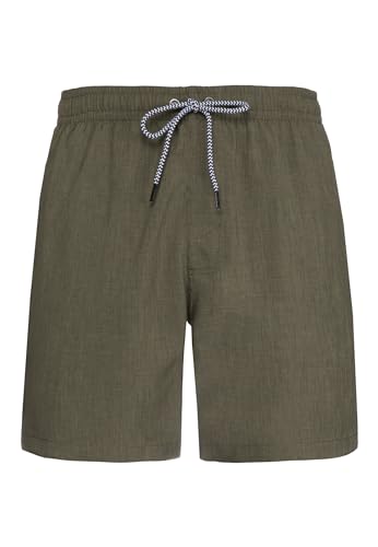 Protest Herren Davey Badehose, Camouflage Grün, 56 von Protest