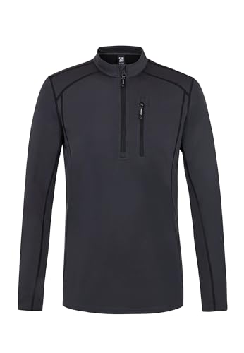 Protest Men 1/4-Reißverschluss PRTKURANO Deep Grey L von Protest