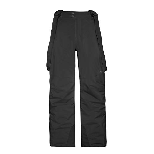 Protest Herren Skihose Owens 10K Wasserdicht Und Atmungsaktiv PFC-Frei True Black M von Protest