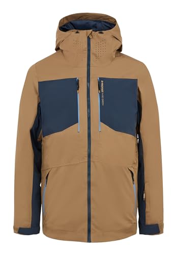 Protest Men Ski- Und Snowboardjacke PRTMANDRO Sandy Brown Xl von Protest