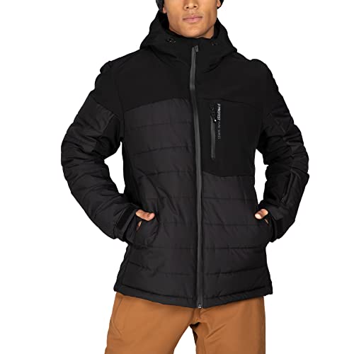 Protest Herren Prtmount Jacke, True Black, Small von Protest