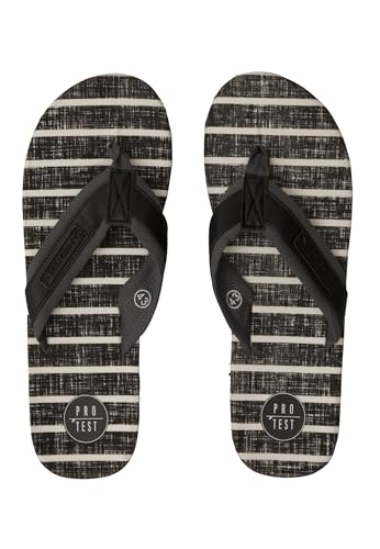 Protest Jaxson Herren Flip Flop True Black 45 von Protest