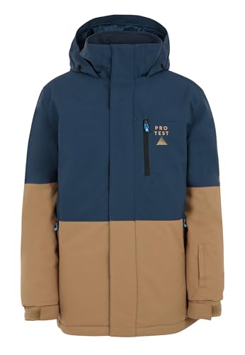 Protest Boys Ski- Und Snowboardjacke PRTREDSTAR JR Blue Nights 140 von Protest