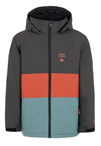Protest Kinder Snowboardjacke Skimmer deep Grey 152 von Protest
