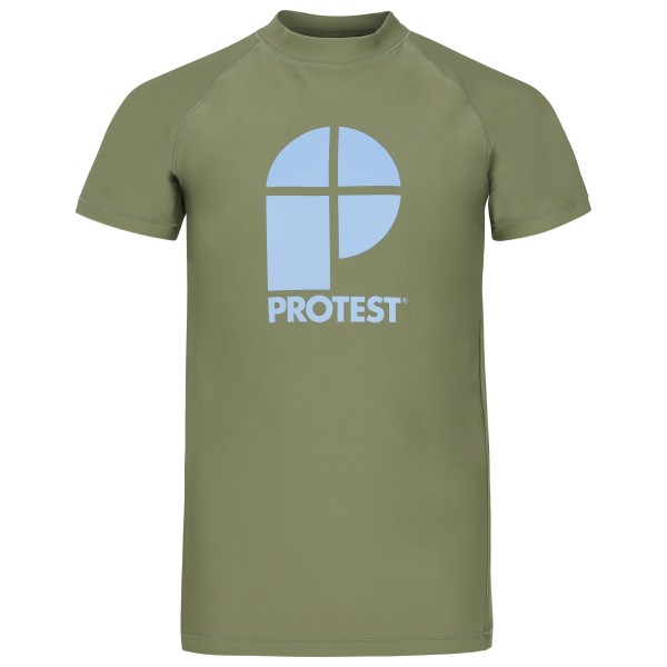 Protest - Kid's PRTBerent Surf T-Shirt Short Sleeve - Lycra Gr 140 oliv von Protest