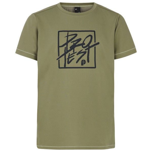 Protest - Kid's PRTRolf Rashguard Short Sleeve - Lycra Gr 128 oliv Protest - Kid's PRTRolf Rashguard Short Sleeve - Lycra Gr 128 oliv von Protest