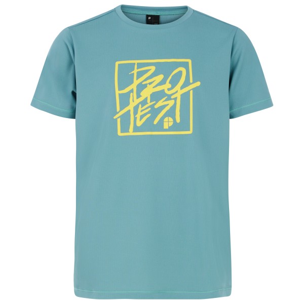 Protest - Kid's PRTRolf Rashguard Short Sleeve - Lycra Gr 164 türkis von Protest