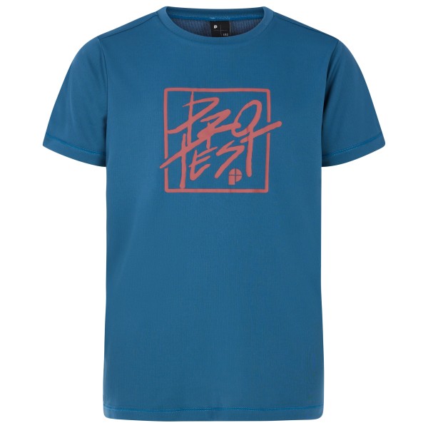 Protest - Kid's PRTRolf Rashguard Short Sleeve - Lycra Gr 176 blau von Protest