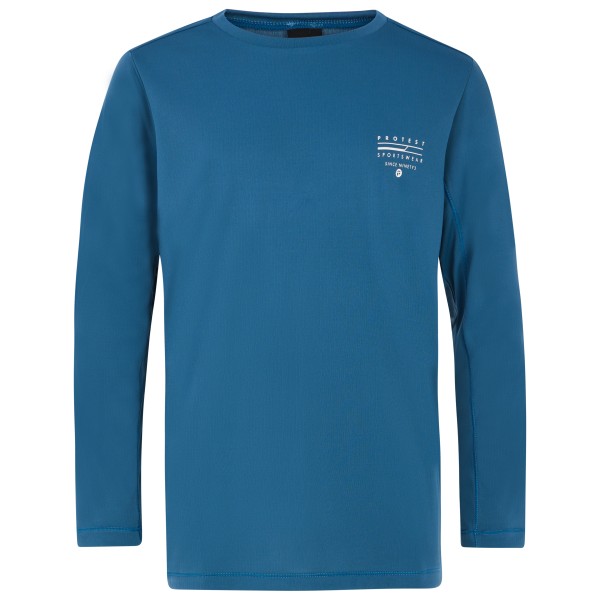 Protest - Kid's PRTRuddy Rashguard Long Sleeve - Lycra Gr 140 blau von Protest