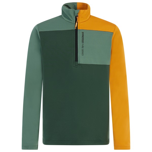 Protest - Kid's Prtmarno 1/4 Zip Active Top - Fleecepullover Gr 140 grün von Protest