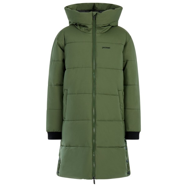 Protest - Kid's Prtmio Outdoor Long Jacket - Parka Gr 128 oliv von Protest