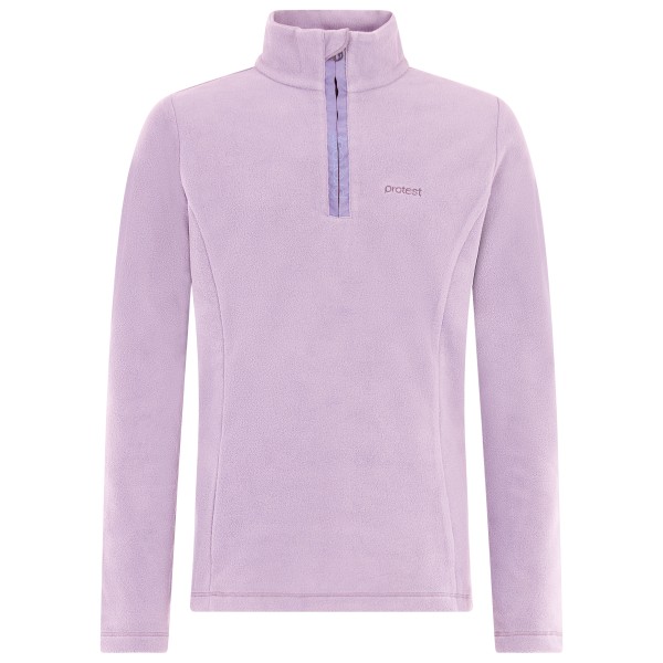 Protest - Kid's Remutey 1/4 Zip Active Top - Fleecepullover Gr 128 lila von Protest
