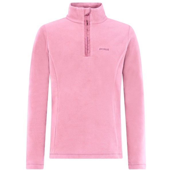 Protest - Kid's Remutey 1/4 Zip Active Top - Fleecepullover Gr 140 rosa von Protest