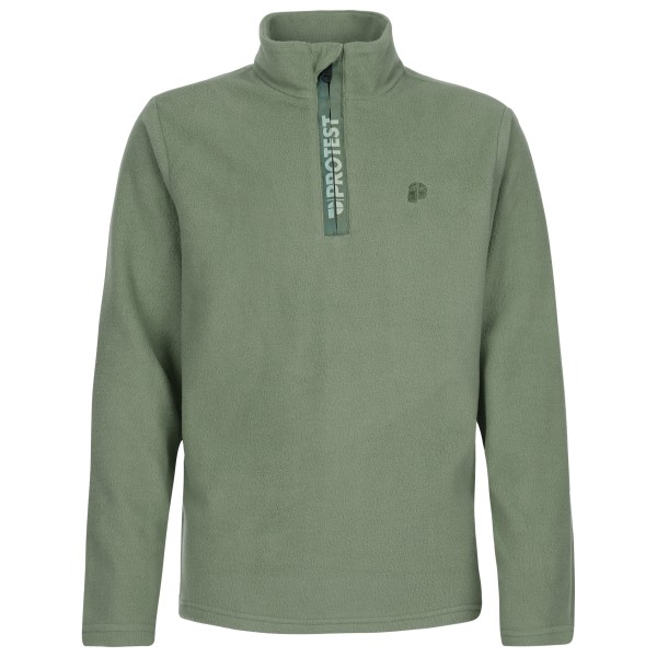 Protest - Kid's Reperfecty 1/4 Zip Active Top - Fleecepullover Gr 140 grün von Protest