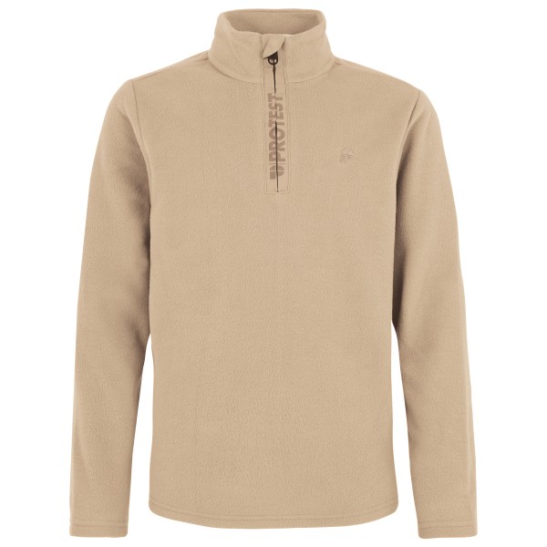 Protest - Kid's Reperfecty 1/4 Zip Active Top - Fleecepullover Gr 176 beige von Protest
