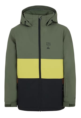Protest Kinder Snowboardjacke Skimmer Thyme 164 von Protest