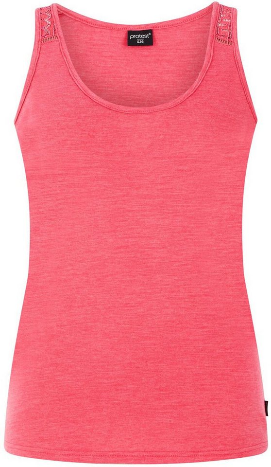 Protest Kurzarmshirt PRTImpulses singlet GUAVA PINK von Protest
