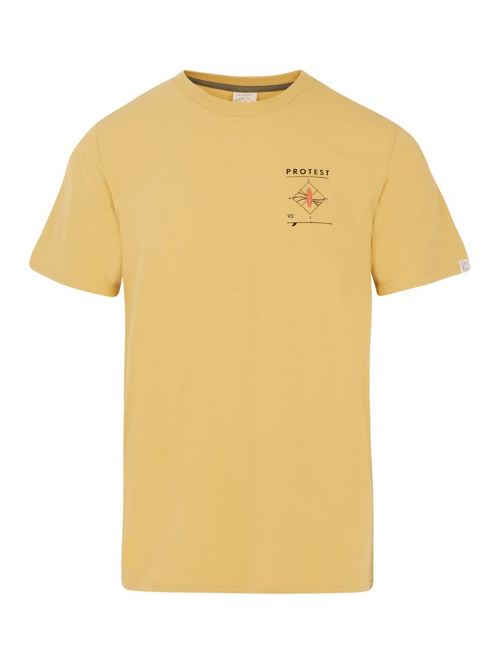 Protest Kurzarmshirt PRTPENALT t-shirt ButterYellow von Protest