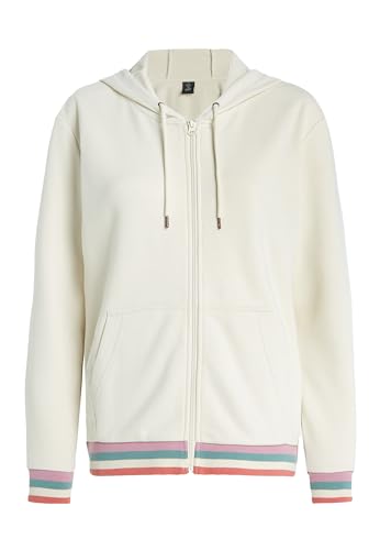 Protest Ladies Full Zip Hoodie NXGJUNOH Kitoffwhite XL/42 von Protest