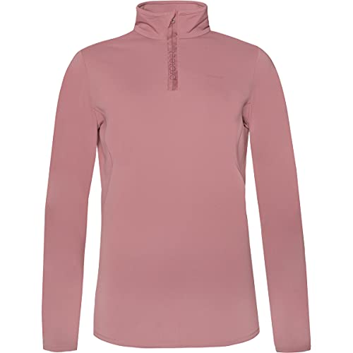 Protest Damen Fabriz 1/4 Zip Top Sweatshirt, rosa (Pink Tulip), XL von Protest