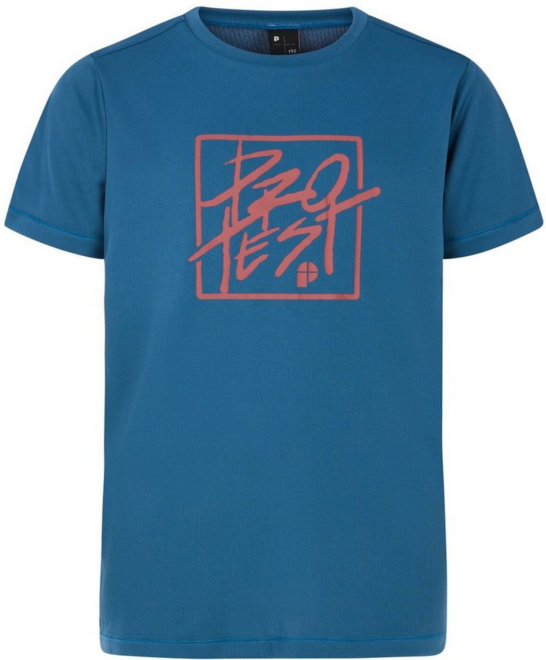 Protest Langarmshirt PRTRolf JR rashguard short sleeve RAKU BLUE von Protest