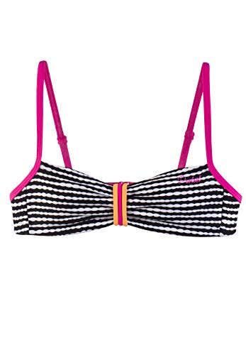 Protest MM Emmy JR Mädchen Mix & Match Bandeau-Bikini True Black 164 von Protest