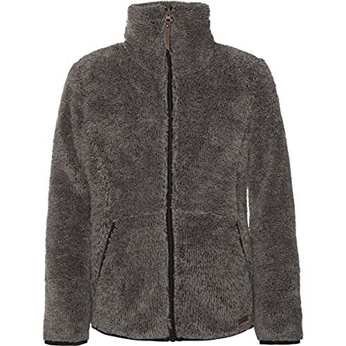 Protest Girls Oberteil Mit Durchgehendem Reißverschluss RiRi JR Dark Grey Melee 176 von Protest