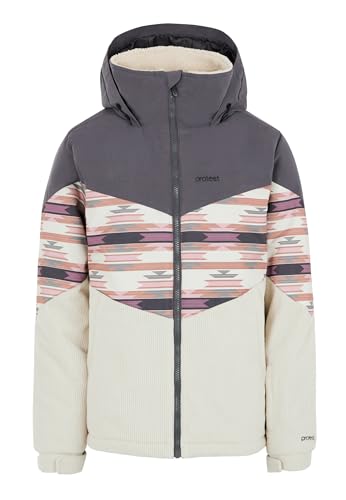 Protest Girls Ski- Und Snowboardjacken PRTSWAN JR Kitoffwhite 152 von Protest