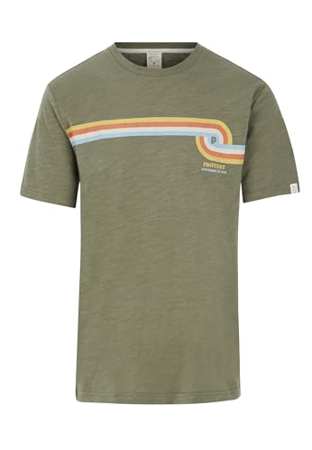 Protest Men T-Shirt PRTTHEBES Artichoke Green M von Protest